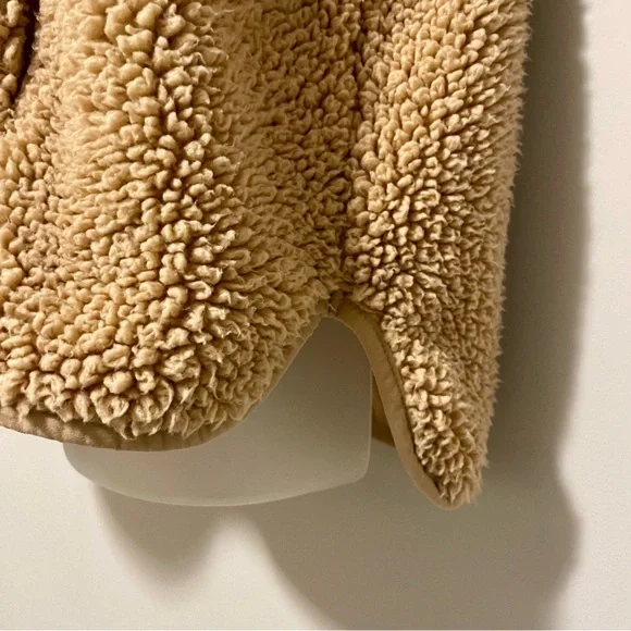 EUC | Sonoma Cozy Soft Tan Teddy Jacket | Size XL - Picture 5 of 9